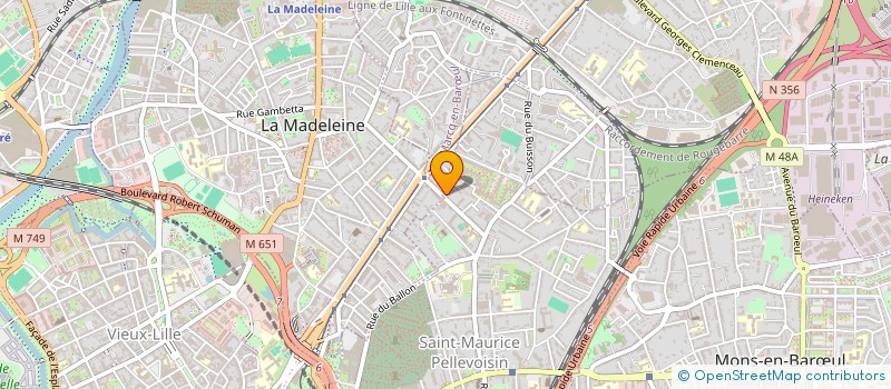 localisation de l'entreprise MONSIEUR NICOLAS ADNET à LILLE