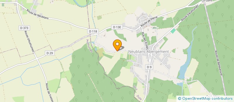 localisation de l'entreprise MONSIEUR NICOLAS ADOLPHE  NEUBLANS-ABERGEMENT