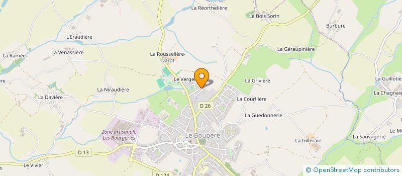 localisation de l'entreprise MONSIEUR NICOLAS AGENEAU  LE BOUPERE