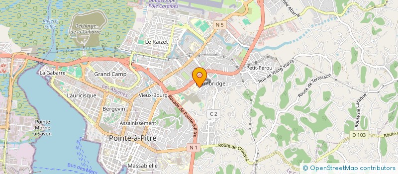 localisation de l'entreprise MONSIEUR NICOLAS AGLAS à LES ABYMES