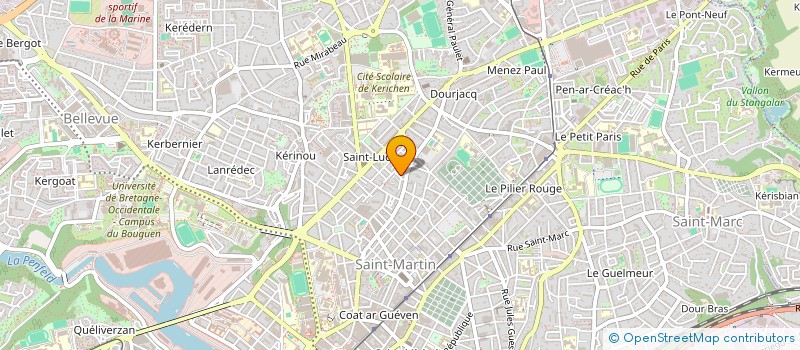 localisation de l'entreprise MONSIEUR NICOLAS AGNEZ à BREST