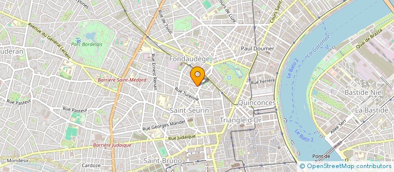 localisation de l'entreprise MONSIEUR NICOLAS AGUERO  BORDEAUX