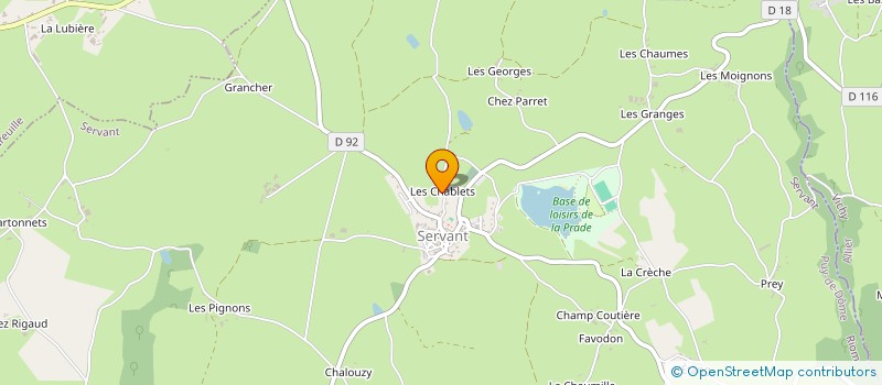 localisation de l'entreprise MONSIEUR NICOLAS AGUES  SERVANT