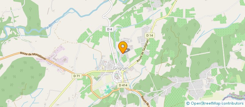 localisation de l'entreprise MONSIEUR NICOLAS ALANORE  GRIGNAN