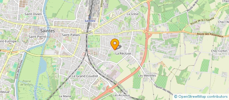 localisation de l'entreprise MONSIEUR NICOLAS ALBERT  SAINTES