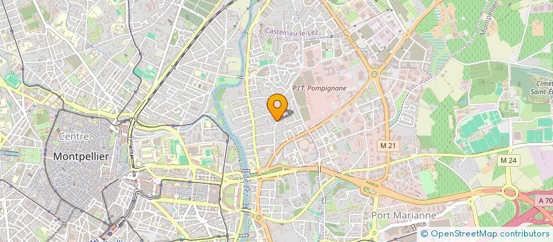localisation de l'entreprise MONSIEUR NICOLAS ALBIGES à MONTPELLIER