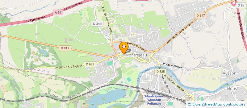 localisation de l'entreprise MONSIEUR NICOLAS-ALEXANDRE SIMON  MONTREJEAU