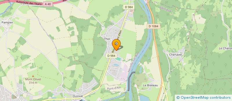 localisation de l'entreprise MONSIEUR NICOLAS ALLAGNON  NEUVILLE-SUR-AIN
