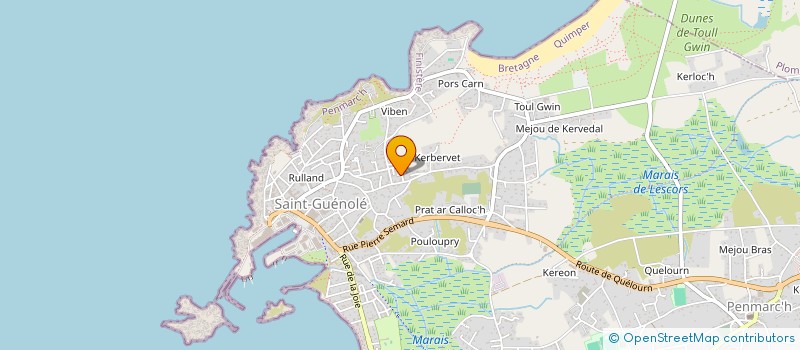 localisation de l'entreprise MONSIEUR NICOLAS ALLARD  PENMARCH