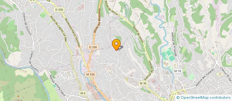 localisation de l'entreprise MONSIEUR NICOLAS ALLES  CAGNES-SUR-MER