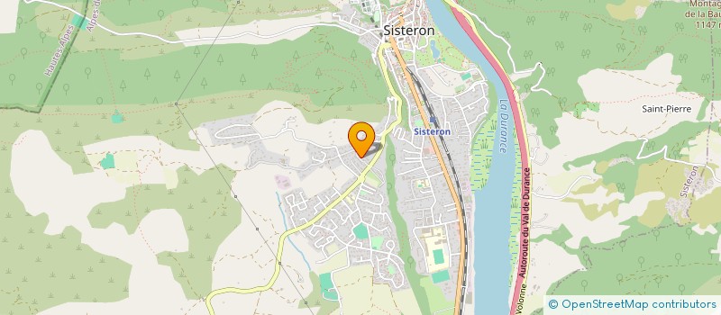 localisation de l'entreprise MONSIEUR NICOLAS ALLIER  SISTERON