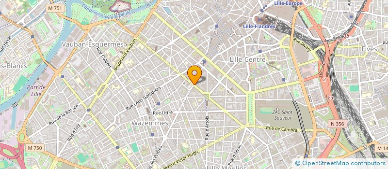 localisation de l'entreprise MONSIEUR NICOLAS ALLIOT  LILLE