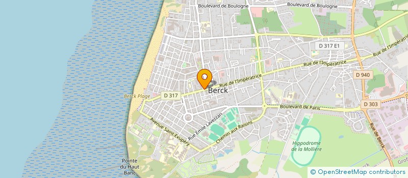 localisation de l'entreprise MONSIEUR NICOLAS ALLOUCHERIE à BERCK