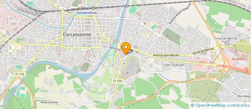 localisation de l'entreprise MONSIEUR NICOLAS ALMAND à CARCASSONNE
