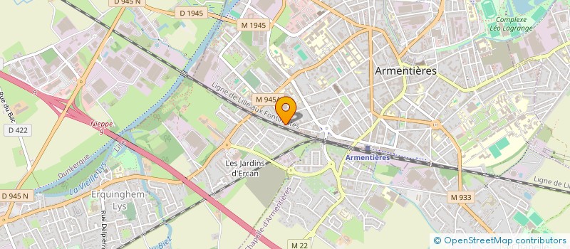 localisation de l'entreprise MONSIEUR NICOLAS ALMEIDA  ARMENTIERES