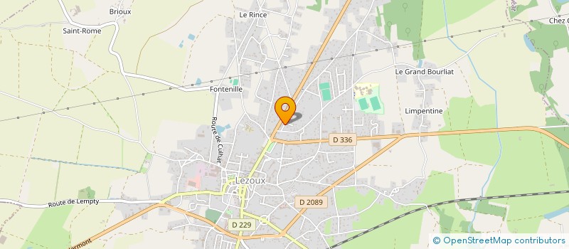 localisation de l'entreprise MONSIEUR NICOLAS ALONSO  LEZOUX