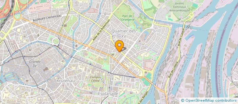 localisation de l'entreprise MONSIEUR NICOLAS ALTHUSER à STRASBOURG
