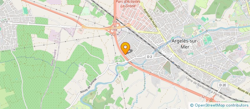 localisation de l'entreprise MONSIEUR NICOLAS ALVERNI  ARGELES-SUR-MER