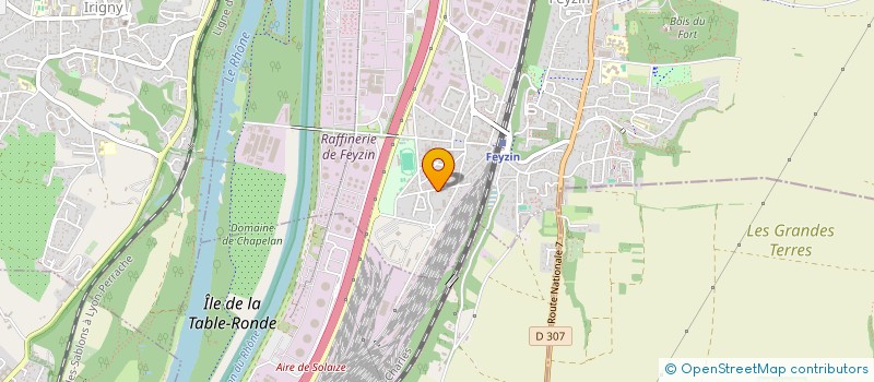 localisation de l'entreprise MONSIEUR NICOLAS AMADOR  FEYZIN