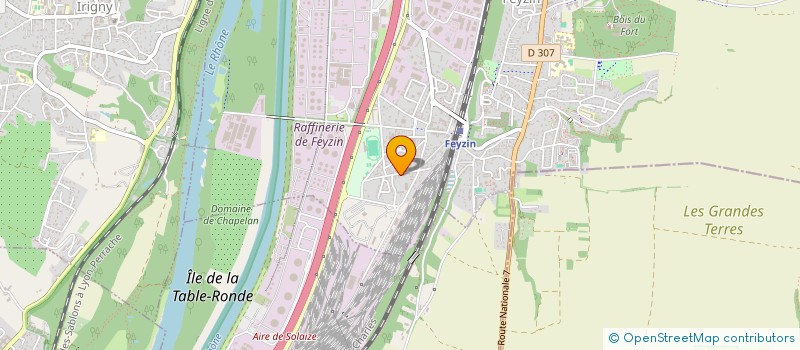 localisation de l'entreprise MONSIEUR NICOLAS AMADOR  FEYZIN