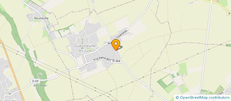 localisation de l'entreprise MONSIEUR NICOLAS AMALOU  GUEUTTEVILLE-LES-GRES