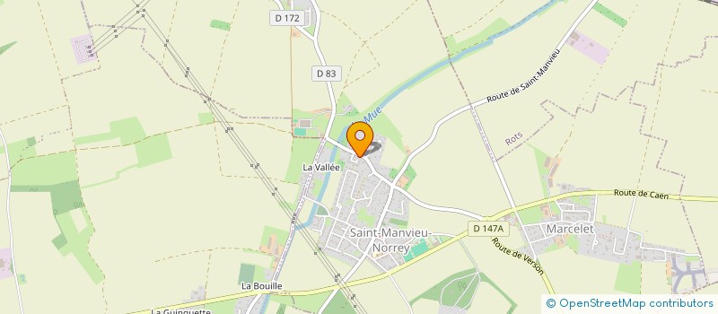 localisation de l'entreprise MONSIEUR NICOLAS AMAURY  SAINT-MANVIEU-NORREY