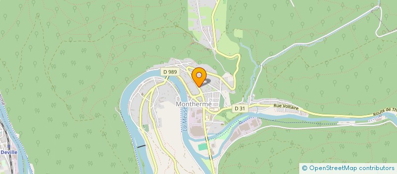 localisation de l'entreprise MONSIEUR NICOLAS ANCELET  MONTHERME