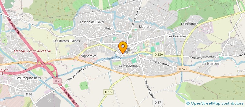 localisation de l'entreprise MONSIEUR NICOLAS ANCONA  PELISSANNE