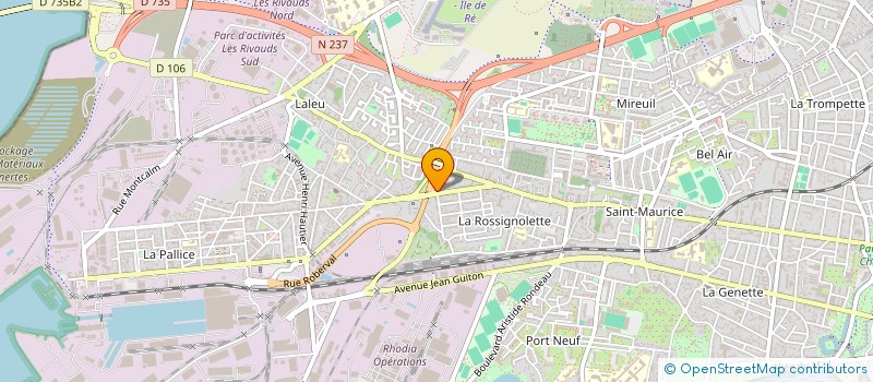 localisation de l'entreprise MONSIEUR NICOLAS ANDRE  LA ROCHELLE