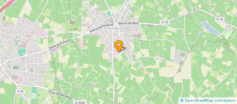 localisation de l'entreprise MONSIEUR NICOLAS ANDRE  POMEROLS