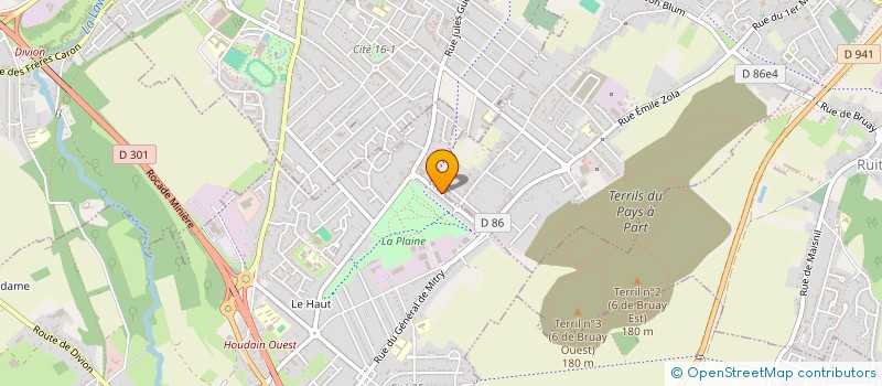 localisation de l'entreprise MONSIEUR NICOLAS ANDRE  HAILLICOURT