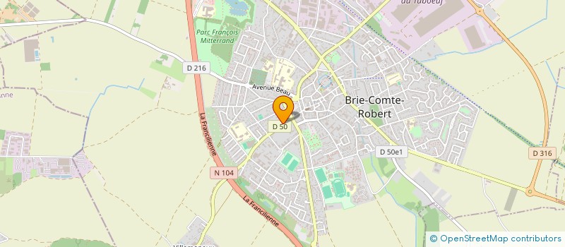 localisation de l'entreprise MONSIEUR NICOLAS ANDRE  BRIE-COMTE-ROBERT