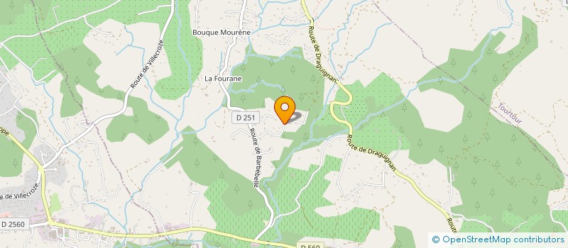 localisation de l'entreprise MONSIEUR NICOLAS ANDREINI  VILLECROZE