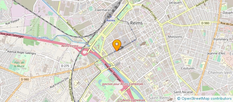 localisation de l'entreprise MONSIEUR NICOLAS ANDREJE  REIMS