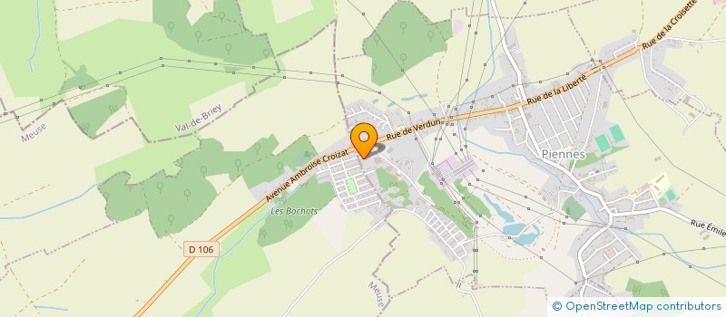 localisation de l'entreprise MONSIEUR NICOLAS ANDREZ  PIENNES