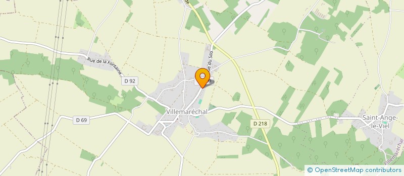 localisation de l'entreprise MONSIEUR NICOLAS ANDREZCSIK  VILLEMARECHAL