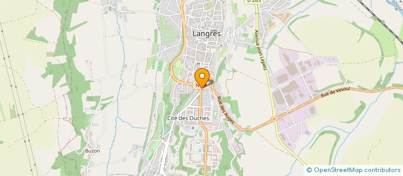 localisation de l'entreprise MONSIEUR NICOLAS ANDRIOT à LANGRES