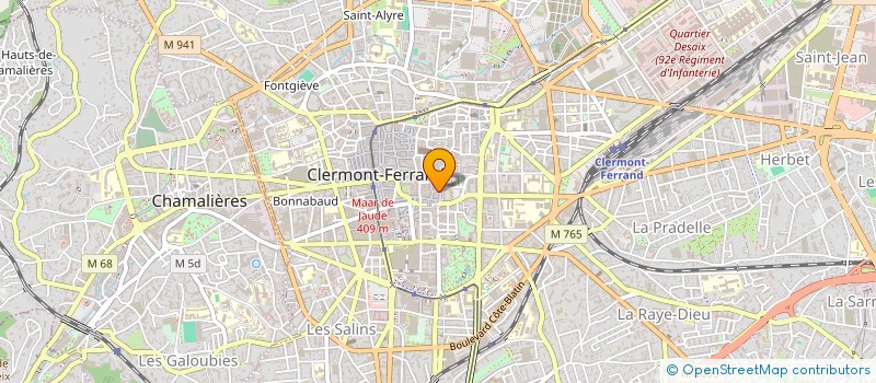 localisation de l'entreprise MONSIEUR NICOLAS ANGLADE à CLERMONT-FERRAND