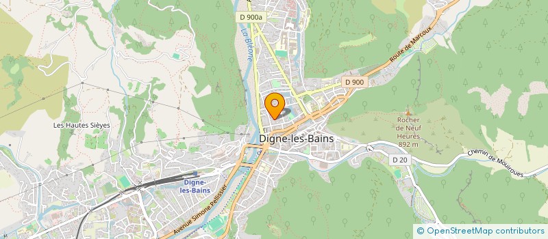 localisation de l'entreprise MONSIEUR NICOLAS ANGLES D'ORTOLI à DIGNE-LES-BAINS