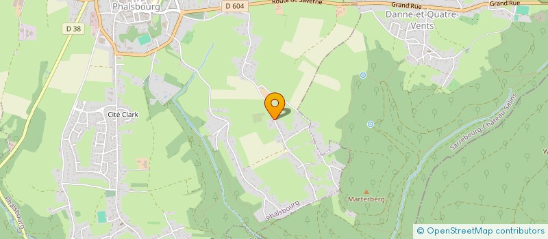 localisation de l'entreprise MONSIEUR NICOLAS ANSTETT  PHALSBOURG