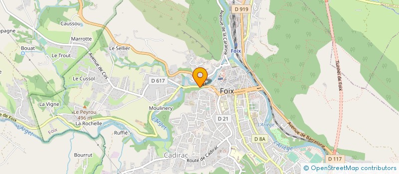 localisation de l'entreprise MONSIEUR NICOLAS ANTONIUCCI à CHATILLON