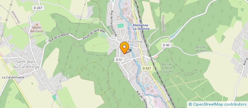 localisation de l'entreprise MONSIEUR NICOLAS ANTOR  LE HOULME