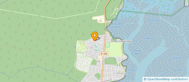 localisation de l'entreprise MONSIEUR NICOLAS APARICIO  LEGE-CAP-FERRET