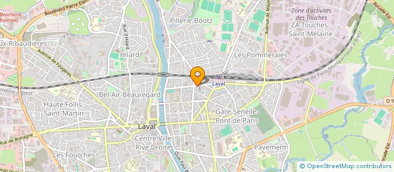 localisation de l'entreprise MONSIEUR NICOLAS ARDANUY MOLENS à LAVAL