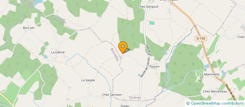 localisation de l'entreprise MONSIEUR NICOLAS ARDOUIN  SOUBRAN