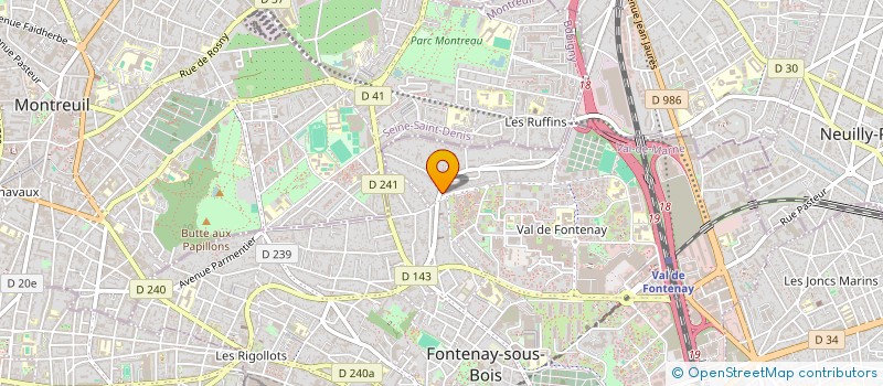 localisation de l'entreprise MONSIEUR NICOLAS AREF à FONTENAY-SOUS-BOIS