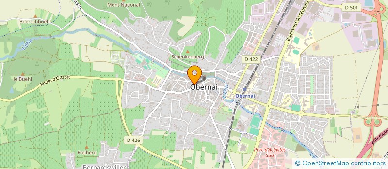 localisation de l'entreprise MONSIEUR NICOLAS ARENZ  ALTORF