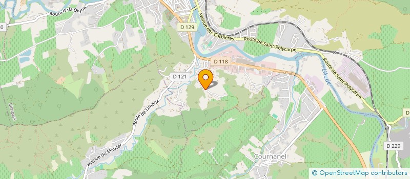 localisation de l'entreprise MONSIEUR NICOLAS ARGENTAIS à LIMOUX