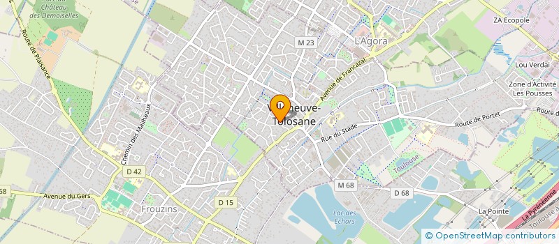 localisation de l'entreprise MONSIEUR NICOLAS ATTAIECH  VILLENEUVE-TOLOSANE