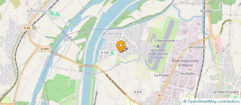 localisation de l'entreprise MONSIEUR NICOLAS AUBANEL  ANCONE